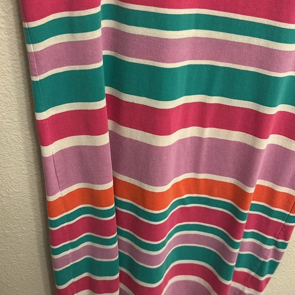 Gillian & O’Malley Women Horizontal Striped Short Sleeve Dresss Size Small - Picture 3 of 7